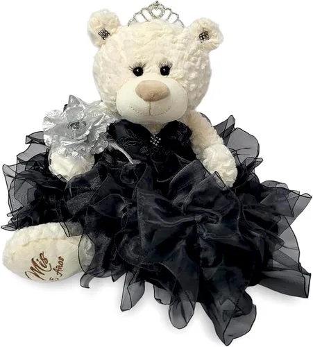 Miniatura 23 de KINNEX COLLECTIONS SINCE 1997 20" Quince Anos Quinceanera Last Doll Osito de peluche con vestido (pieza central) ~ ARC16831-23R (Aqua)