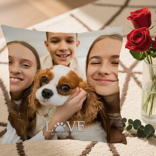 Miniatura 16 de Custom 6 Photo Throw Pillow Cover with Text for Mom, Cozy Cushion Ideal as a Thoughtful Gift for Family Mother’s Day Holidays or Special Occasions 6