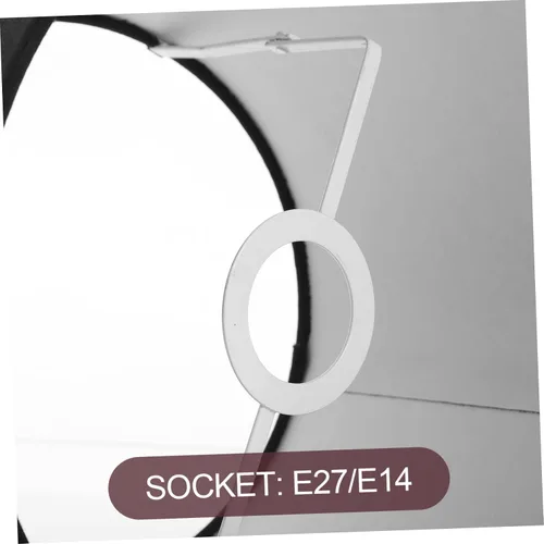 Miniatura 9 de Cubierta de lámpara de escritorio ligera Pantalla de estilo rústico Fácil instalar E27/e14 pantallas de repuesto
