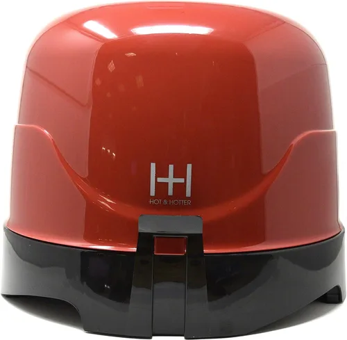 Miniatura 5 de Annie Hot & Hotter - Secador de campana iónico de cerámica grande – Secador de pelo profesional con altura ajustable, 3 ajustes de calor