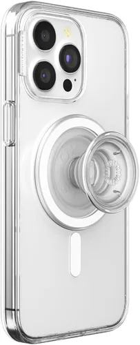 Miniatura 17 de PopSockets Funda para iPhone 15 Plus con agarre redondo compatible con MagSafe, funda para iPhone 15 Plus, compatible con carga inalámbrica - Aura