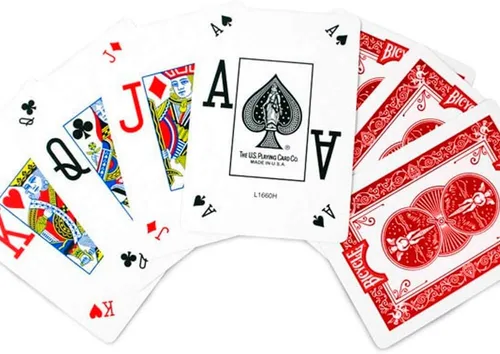 Miniatura 4 de Bicycle Pro Poker Peek Red Back Juego de cartas