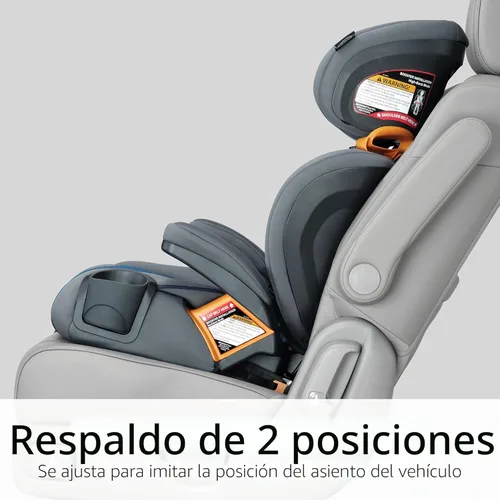 Miniatura 7 de Chicco KidFit ClearTex Plus 2 en 1 Asiento Elevador de Coche con Posicionamiento de Cinturón, asiento elevador sin respaldo y respaldo alto