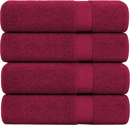 Miniatura 53 de GOLD TEXTILES Toalla 100% algodón, paquete de 12, 13 x 13 pulgadas, color blanco, ultra suave, altamente absorbente, de larga duración y de secado