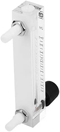 Miniatura 8 de Caudalímetro de gas, medidor de flujo 1-10LPM con válvula de control para oxígeno aire gas