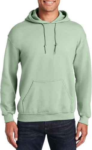 Miniatura 29 de Gildan - Sudadera con capucha para hombre, mezcla pesada, cordón de ajuste, Rosa de seguridad