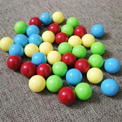 Miniatura 3 de Juego de 48 bolas de repuesto para canicas compatibles con hipopótamos hambrientos hambrientos (4 colores)