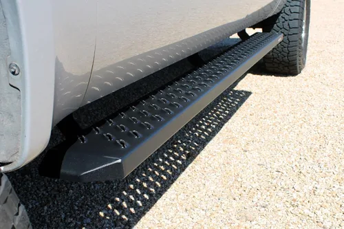 Miniatura 7 de Raptor Series Estribos Pasos 6.5in Ancho Sawtooth Grip Aluminio Negro Parte 2103-0344BT