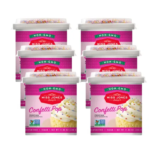 Miniatura 9 de Crema de mantequilla Miss Jones para hornear, orgánica, helada, perfecta para glaseado y decoración, vegana