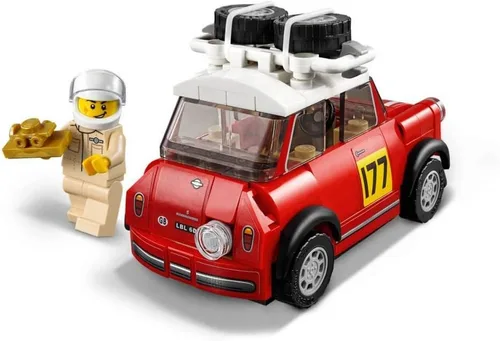 Miniatura 4 de LEGO Speed Champions 1967 Mini Cooper S Rally y 2018 MINI John Cooper Works Buggy 75894 Kit de construcción (481 piezas)