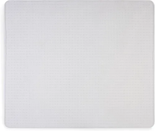 Miniatura 11 de Staples Tapete para silla de oficina, tapetes transparentes, alfombras de pelo mediano, 48 x 36 pulgadas, deslizamiento suave
