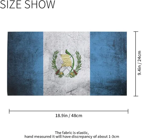 Miniatura 2 de Ningboo 2 bandanas mágicas con diseño de bandera de Grunge