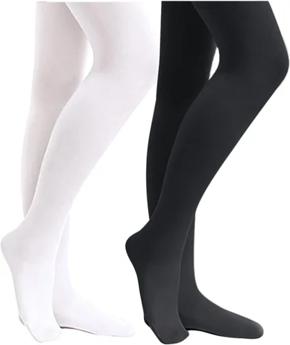 Miniatura 18 de Stelle - Mallas muy suaves para bailar o de ballet para niñas (para niñas muy pequeñas, niñas pequeñas y niñas grandes)