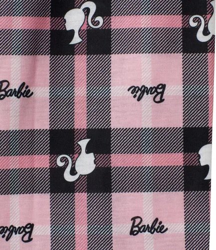 Miniatura 7 de Barbie Conjunto de pijama y camisa de dormir para niñas de 4 piezas para niñas