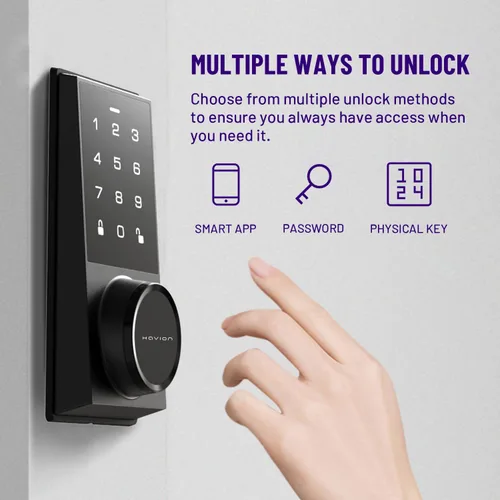 Miniatura 3 de Timbre de video inalámbrico con juego de cerradura inteligente, incluye timbre, cámaras duales, 5MP 3K QHD, pantalla de 2 pulgadas y eMMC de 32 GB