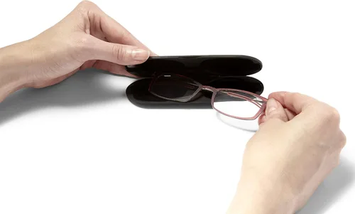 Miniatura 5 de ThinOptics - Gafas de Lectura Funda regular/rectángulo rojo