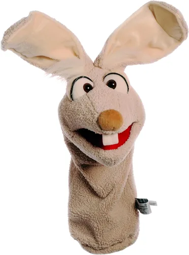 Living Puppets - Conejo Fred de 17 Pulgadas, Marioneta de Mano de Peluche para Niños y Niñas