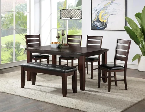 Miniatura 2 de Cherry Dining Table with Tapered Leg
