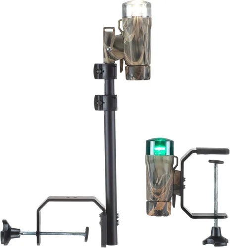 Miniatura 10 de Attwood 14193-7 Kit de luz de navegación LED de montaje en cubierta resistente al agua, acabado de camuflaje Real Tree Max-4