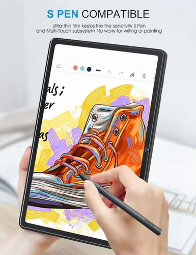 Miniatura 8 de SPARIN Paquete de 3 protectores de pantalla para Samsung Galaxy Tab A7 2020 de 10.4 pulgadas (SM-T500/SM-T503/SM-T505/SM-T507), vidrio templado 9H