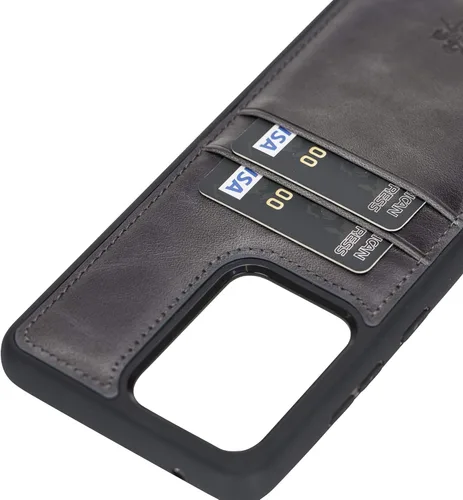 Miniatura 96 de Venito Capri - Funda de piel tipo cartera compatible con Samsung Galaxy Note 10 Plus (6,8 pulgadas), extra segura, con bloqueo RFID y cubierta