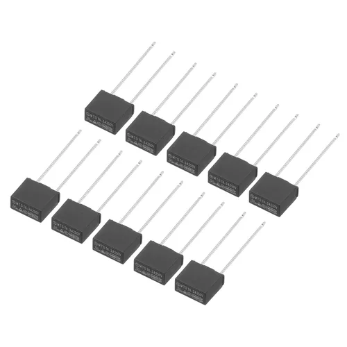 Miniatura 7 de uxcell 20pcs DIP Montado Miniatura Square Slow Blow Micro Fusible para piezas electrónicas PCB LCD Reparación, T1A 1A 250V, Negro