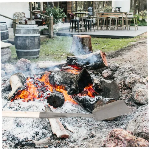 Miniatura 5 de Pala de hollín Pala multifuncional Estufa Pala de cocina Pala de cenizas de carbón Pala de ceniza de chimenea Pala de limpieza Pala de limpieza