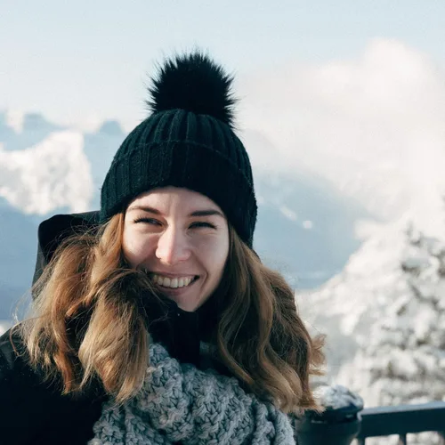 Miniatura 3 de ZOORON Gorro de invierno para mujer, de punto grueso, de piel sintética, pompón, gorro holgado