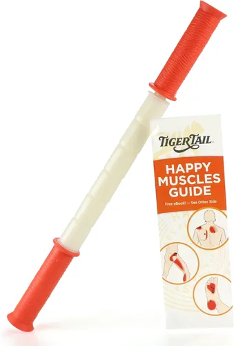 Tiger Tail The Stick - Bendy - Rodillo muscular flexible de 15 pulgadas para liberación miofascial y puntos gatillo - Masajeador de tejido profundo