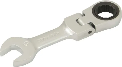 Miniatura 3 de Dynamic Tools D076319 Llave de trinquete de cabeza flexible rechoncha, 0.748 in