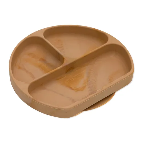 Miniatura 31 de Bumkins Plato de silicona con agarre, plato de succión dividido, plato para bebé o niño pequeño, sin BPA, apto para microondas y lavavajillas