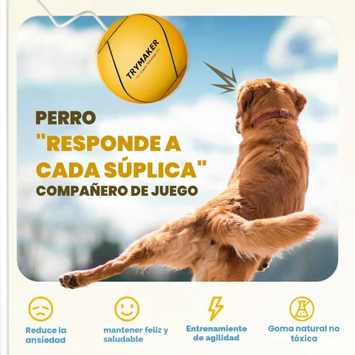 Miniatura 4 de Trymaker Tetherball, juego de bolas de sujeción y cuerda, Tetherball de repuesto para niños y adultos, patio trasero al aire libre