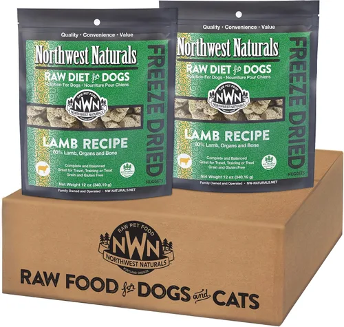 Miniatura 15 de Northwest Naturals Alimento liofilizado para perros de pescado blanco y salmón - Nuggets de tamaño bocado - Sin granos, alta en proteínas, dieta