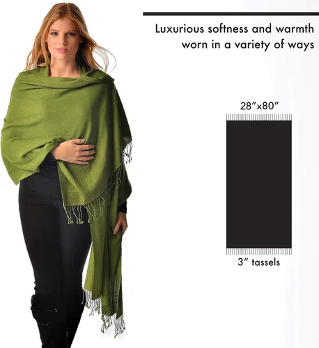 Miniatura 5 de Pashmina - Envoltura de seda para mujer