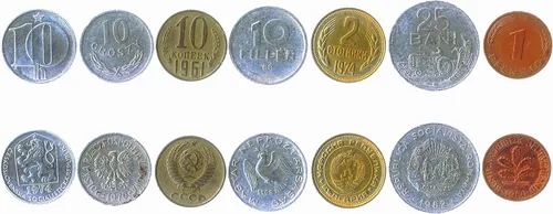 Miniatura 42 de LOTE de 28 Monedas Diferentes de la UE (Colección PRE-Euro) - Monedas Coleccionables, Monedas Antiguas para Álbum o Exhibición