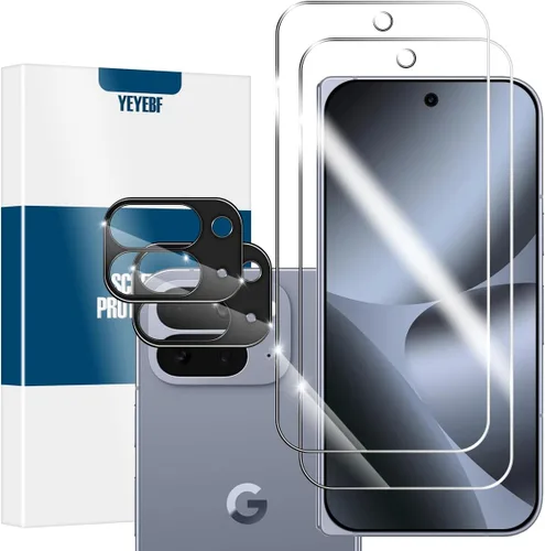 Miniatura 9 de Protector de pantalla para Google Pixel 6 5G + protectores de lente de cámara, [2+2 unidades] Protector de pantalla de vidrio templado de cobertura