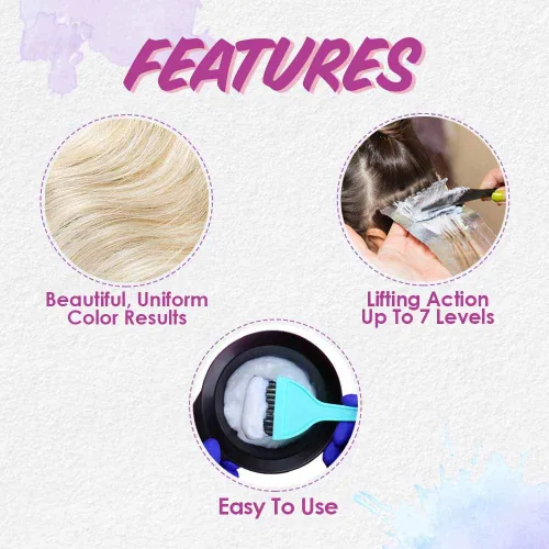 Miniatura 4 de Punky - Revelador para tinte de cabello en crema peróxido 40 volúmenes – Revelador decolorante para aclaración media a alta, 118ml
