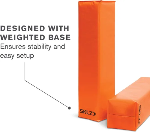 Miniatura 3 de SKLZ Pilones de fútbol End Zone (1 par), naranja