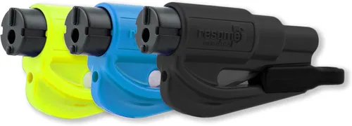 Miniatura 13 de resqme La herramienta original de escape de coche con llavero de emergencia, cortador de cinturón de seguridad 2 en 1 y rompeventanas, fabricado