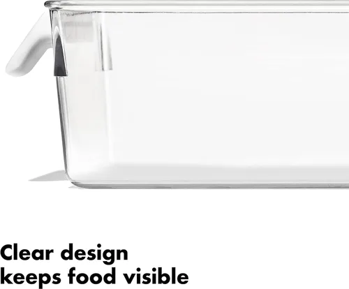 Miniatura 4 de OXO Good Grips - Contenedor de organización para nevera, 5 x 14 pulgadas, para tazas de yogur, productos pequeños, contenedores de bayas y más