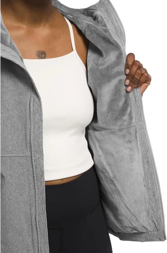 Miniatura 2 de Chaqueta con capucha Shelbe Raschel para mujer - Gris Asfalto