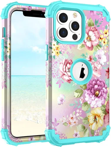 Miniatura 44 de Hocase Funda para iPhone SE 2022/2020, resistente a prueba de golpes, de plástico duro+goma de silicona, funda protectora híbrida para iPhone SE