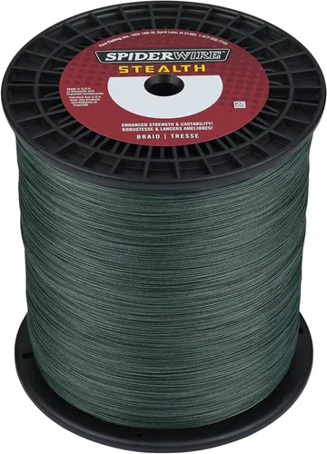 Miniatura 19 de Spiderwire Stealth Braid 3000 Yardas Camuflado azul
