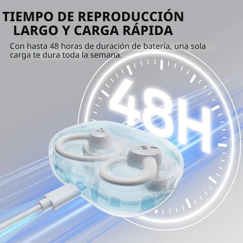 Miniatura 7 de Monster N-Lite 216 - Auriculares inalámbricos, deportivos con ganchos para los oídos, auriculares con cancelación de ruido, graves profundos estéreo