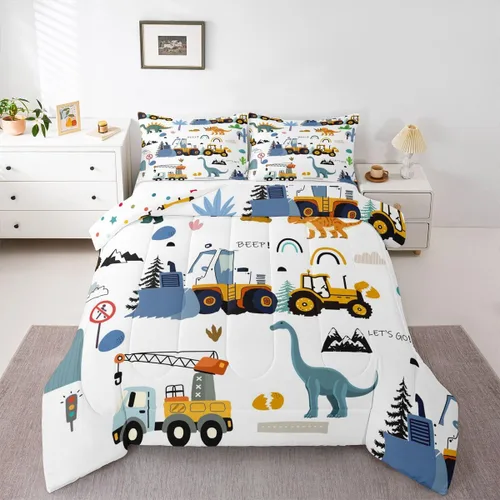 Miniatura 17 de Erosebridal - Juego de funda de edredón con flores de vaca de las Highlands, tamaño Queen, diseño de toro, juego de ropa de cama de ganado vacuno
