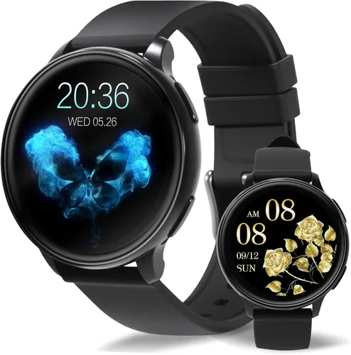 Miniatura 10 de Reloj inteligente Blintok para hombres y mujeres, rastreador de fitness con más de 100 modos deportivos, rastreadores de actividad para iOS/Android