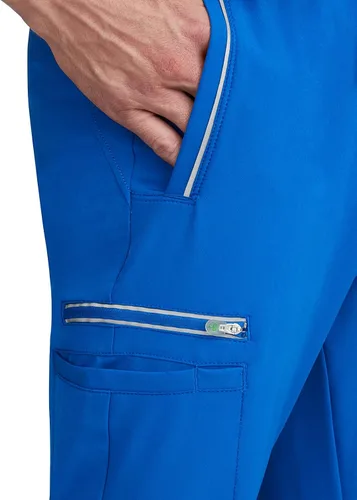 Miniatura 4 de Healing Hands 6 Pocket Mens Scrubs Pant HH360 9171 Noah Cargo Scrub Pant for Men Full Elastic with Drawstring
