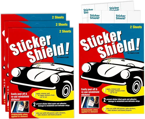 Miniatura 7 de Aplicador de pegatina para parabrisas de Sticker Shield