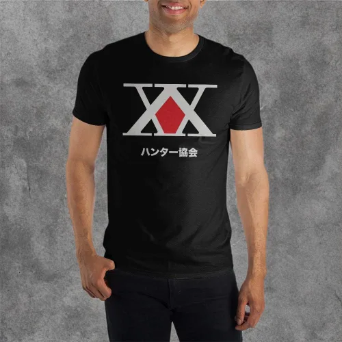 Miniatura 4 de Hunter X Hunter - Camiseta negra de manga corta para hombre