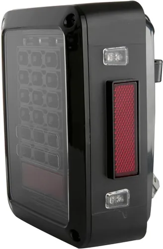 Miniatura 8 de Hooke Road Wrangler JK - Conjunto de luz trasera con luz de freno y señal de giro, compatible con Jeep JK Wrangler 2007-2018